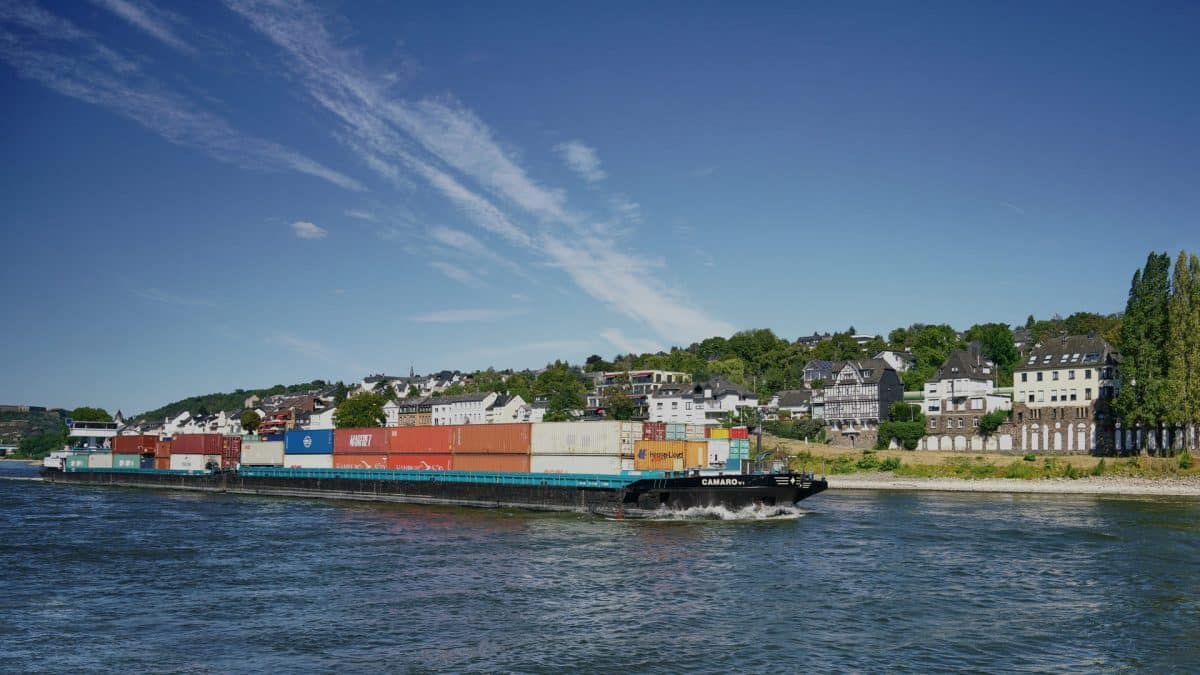 Rhine Freight Market: Holiday Slowdown Meets Falling Water Levels
